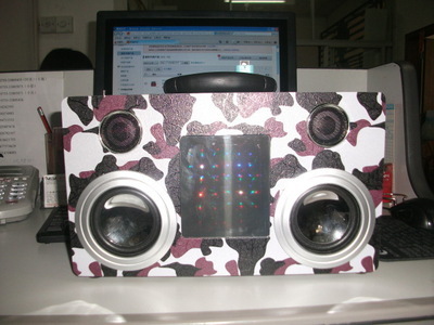 【深圳音響批發 花皮木質音響 插卡音響帶閃彩 電腦音響】價格,廠家,圖片,其他影音電器,深圳市福之庭電子-